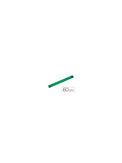 Paralex faber castell 60 cm plastico verde