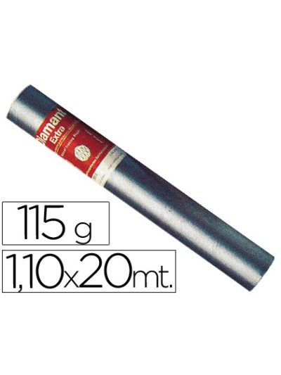 Papel vegetal diamant 110-115 gr rollo de 1.10x20 mt