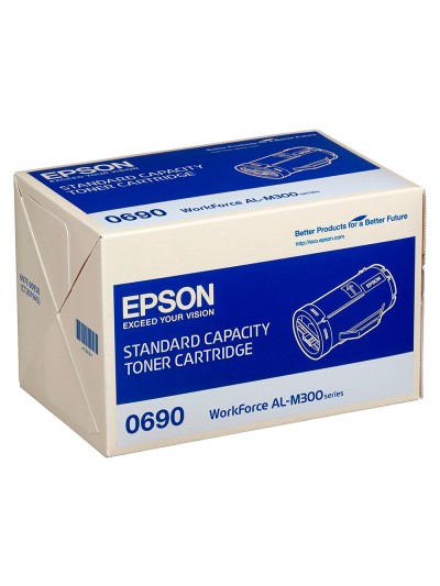 Toner epson 0690 workforce al-m300 / al-mx300 negro 2.700 pag