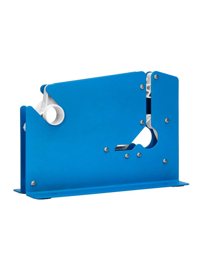 Maquina cierra bolsa q-connect metalica pintada color azul Maquina cierra bolsa q-connect metalica pintada color azul