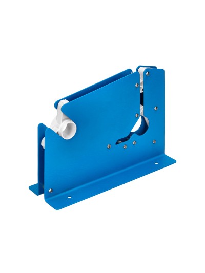 Maquina cierra bolsa q-connect metalica pintada color azul