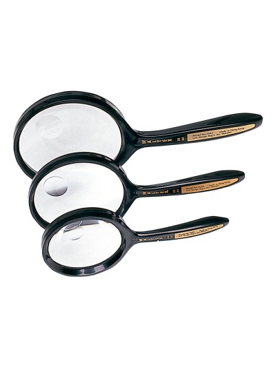 Lupa q-connect cristal bifocal 50 mm mango curvo