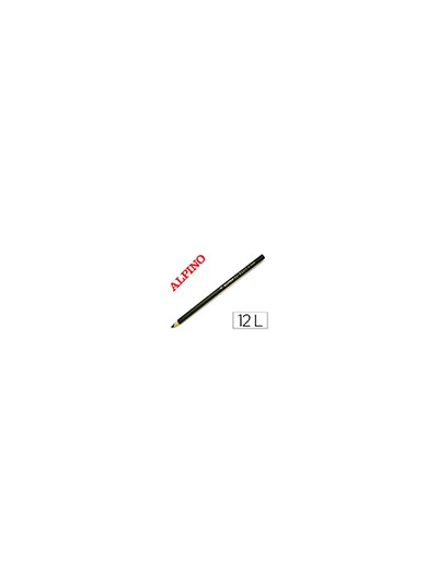 Lapices alpino carbonil caja de 12 unidades