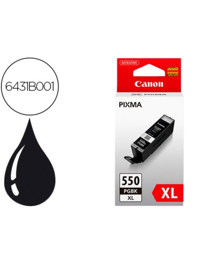 Ink-jet canon pgi550xl pixma mg5450/5550/ 6350/7150 negro gran capacidad