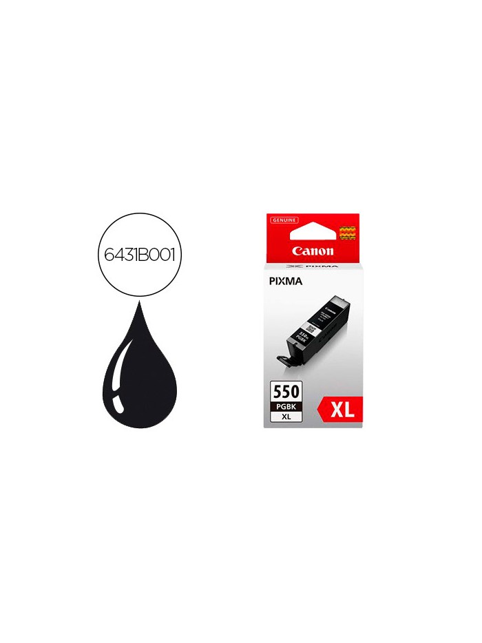 Ink-jet canon pgi550xl pixma mg5450/5550/ 6350/7150 negro gran capacidad Ink-jet canon pgi550xl pixma mg5450/5550/ 6350/7150 negro gran capacidad