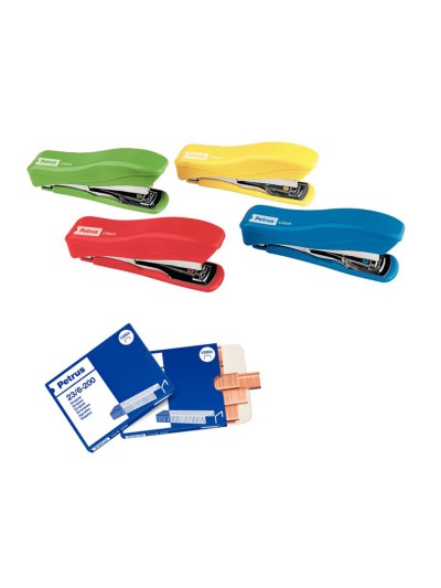 Grapadora petrus liliput 200 capacidad 12 hojas