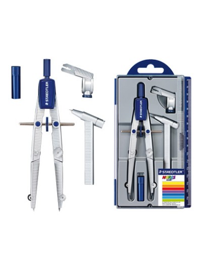 Compas staedtler noris club micrometrico con alagardera