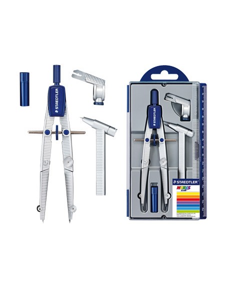 Compas staedtler noris club micrometrico con alagardera