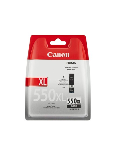 Ink-jet canon pgi550xl pixma mg5450/5550/ 6350/7150 negro gran capacidad