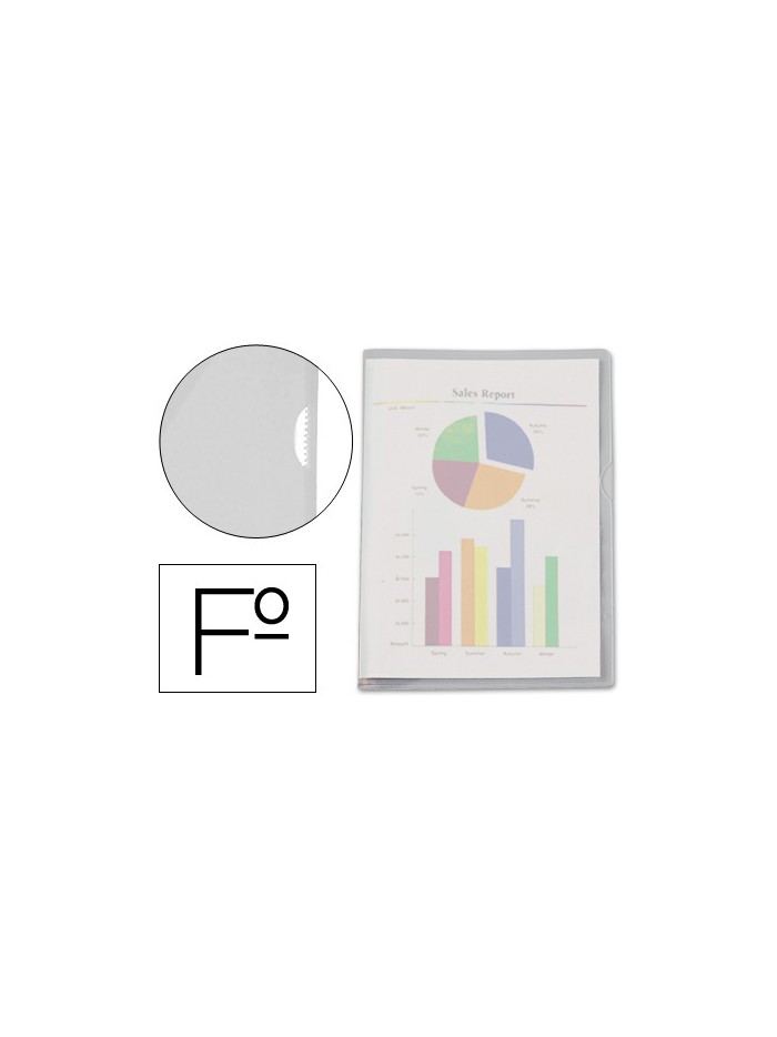Carpeta dossier uñero plastico esselte folio translucidoo Carpeta dossier uñero plastico esselte folio translucidoo