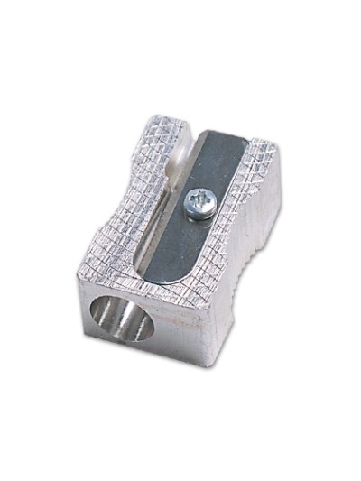 Sacapuntas m+r 200.0 metalico rectangular 1 uso