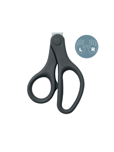 Tijera oficina leitz 20,5 cm titanio color gris oscuro
