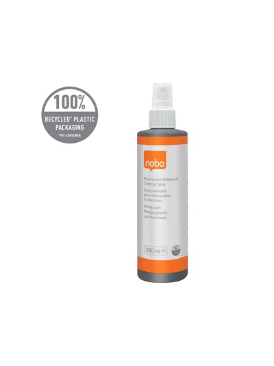 Spray nobo limpiador de pizarras blancas ecologico bote de 250 ml