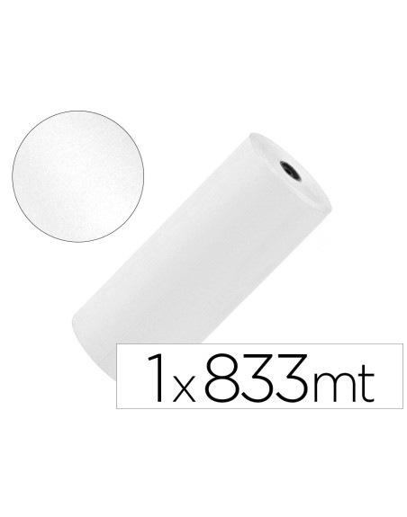 Papel kraft liderpapel blanco bobina 1 mt x 833 mt especial para embalaje peso 50 kg