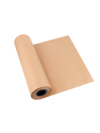 Papel kraft liderpapel marron bobina 1 mt x 714 mt especial para embalaje peso 50 kg