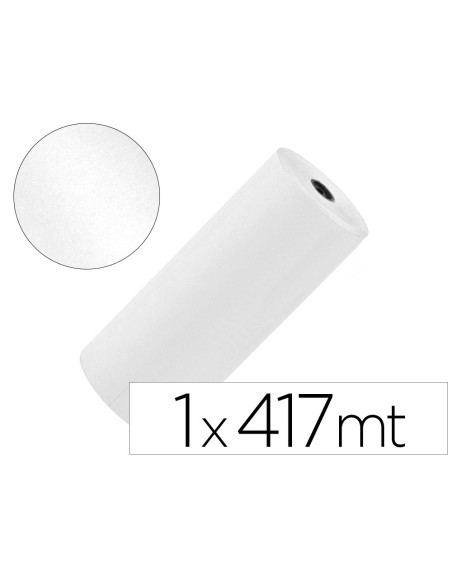 Papel kraft liderpapel blanco bobina 1 mt x 417 mt especial para embalaje peso 25 kg