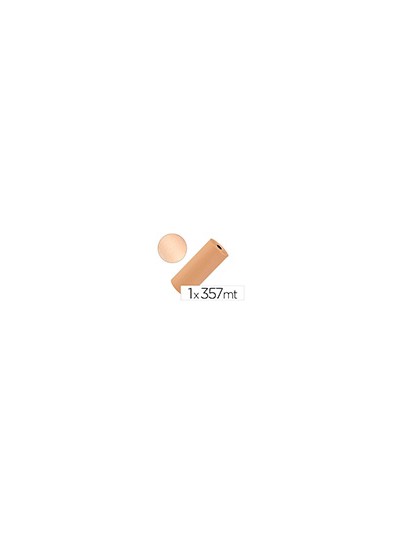 Papel kraft liderpapel marron bobina 1 mt x 357 mt especial para embalaje peso 25 kg