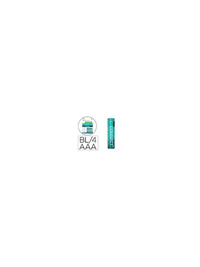 Pila q-connect aaa recargable por usb-c blister de 4 unidades