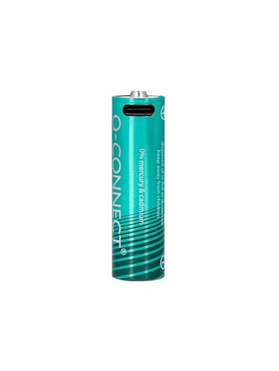 Pila q-connect aa recargable por usb-c blister de 4 unidades