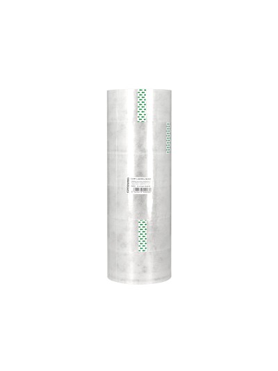 Cinta adhesiva greening polipropileno transparente 60 mt x 48 mm para embalaje