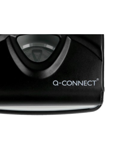 Taladrador q-connect kf14220 negro abertura 2,7 mm capacidad 30 hojas