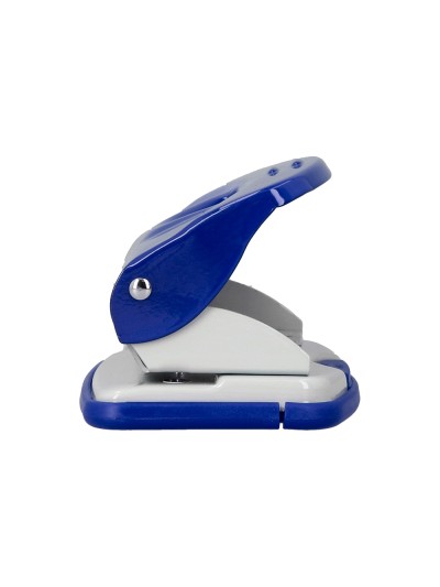 Taladrador q-connect kf14218 azul abertura 2 mm capacidad 20 hojas