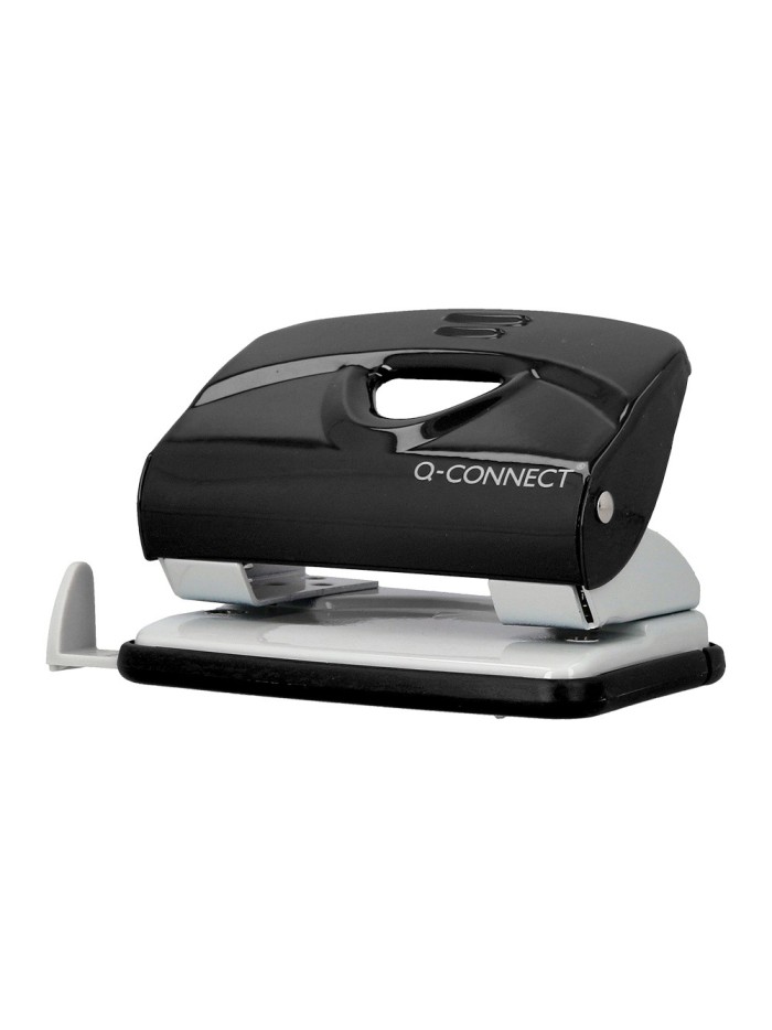 Taladrador q-connect kf14217 negro abertura 2 mm capacidad 20 hojas Taladrador q-connect kf14217 negro abertura 2 mm capacidad 20 hojas