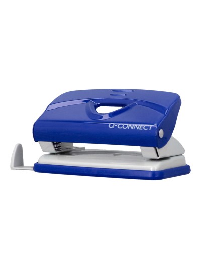 Taladrador q-connect kf14215 azul abertura 1 mm capacidad 10 hojas