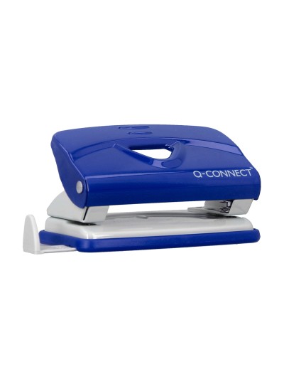Taladrador q-connect kf14215 azul abertura 1 mm capacidad 10 hojas