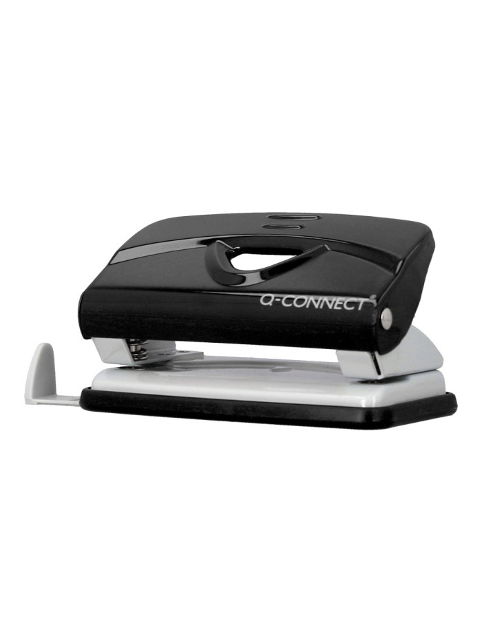 Taladrador q-connect kf14214 negro abertura 1 mm capacidad 10 hojas Taladrador q-connect kf14214 negro abertura 1 mm capacidad 10 hojas
