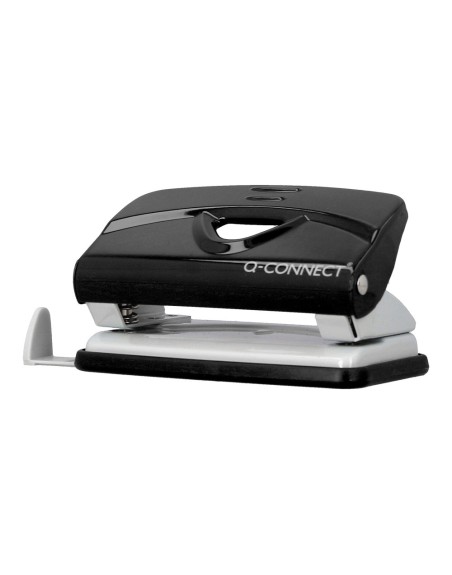 Taladrador q-connect kf14214 negro abertura 1 mm capacidad 10 hojas