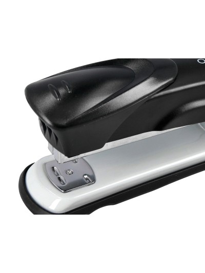 Grapadora q-connect kf14211 metalica negra capacidad 20 hojas