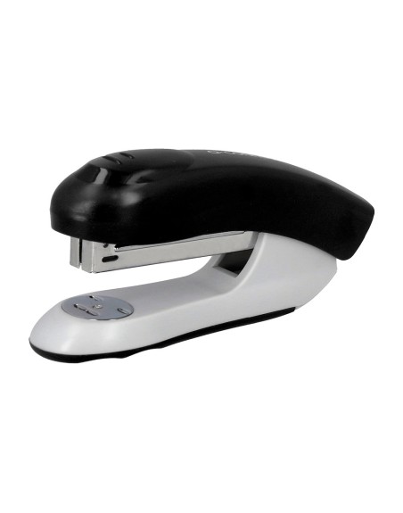 Grapadora q-connect kf14207 plastico abs negra capacidad 20 hojas