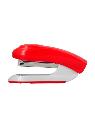 Grapadora q-connect kf14206 plastico abs roja capacidad 20 hojas