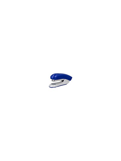 Grapadora q-connect kf14205 plastico abs azul capacidad 20 hojas