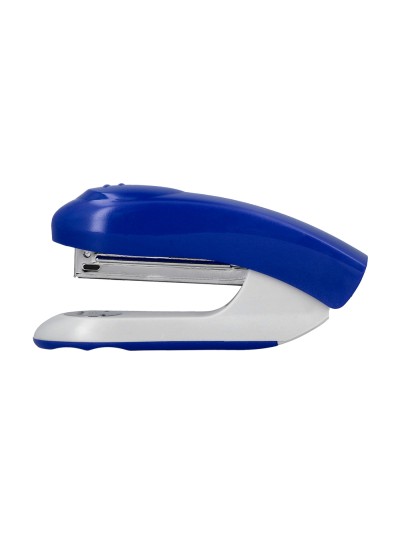 Grapadora q-connect kf14205 plastico abs azul capacidad 20 hojas