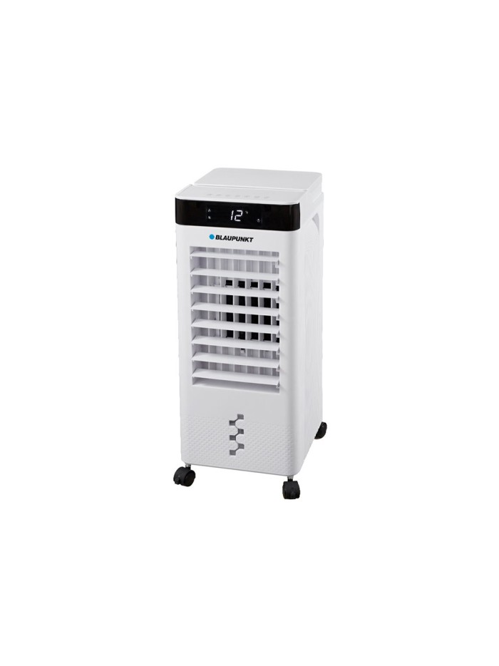 Climatizador evaporativo blaupunkt 65w deposito 8l 3 velocidades hasta 20 m2 con ruedas y mando color blanco Climatizador evaporativo blaupunkt 65w deposito 8l 3 velocidades hasta 20 m2 con ruedas y mando color blanco