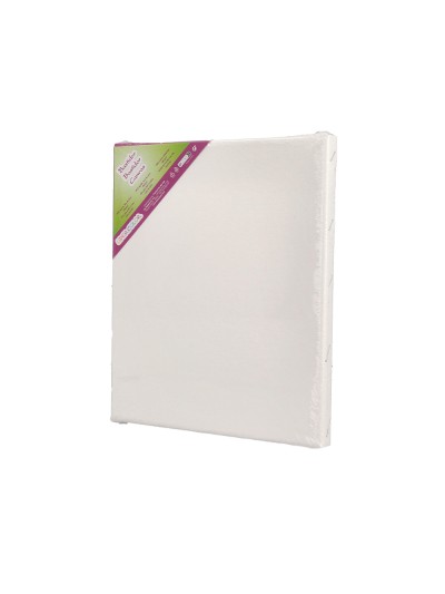Bastidor lidercolor lienzo grapado lateral algodon 100% 22x16 cm