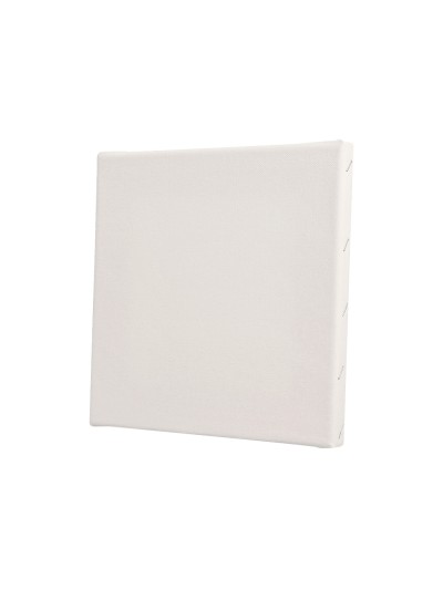 Bastidor lidercolor lienzo grapado lateral algodon 100% 12x12 cm