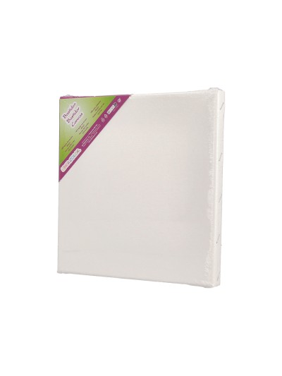 Bastidor lidercolor lienzo grapado lateral algodon 100% 12x12 cm