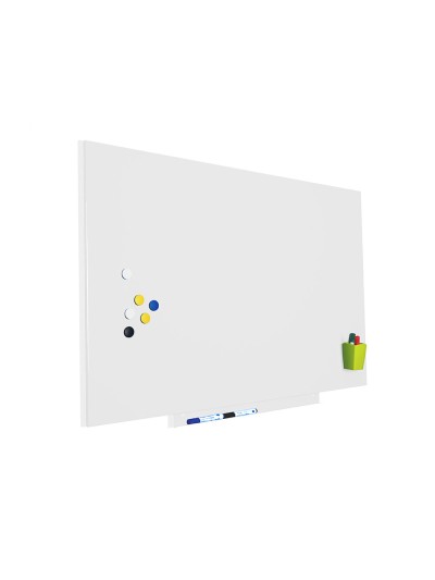 Pizarra blanca rocada rd-6420r skin modular sin marco superficie lacada magnetica 75x115 cm