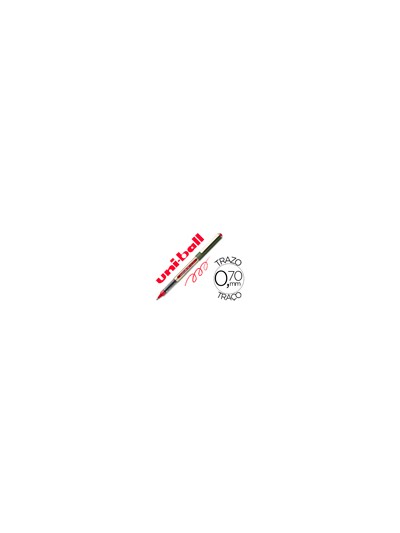 Rotulador uni-ball roller ub-157e rojo 0,7 mm unidad