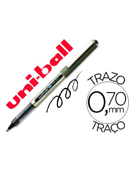 Rotulador uni-ball roller ub-157e negro 0,7 mm unidad