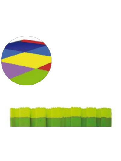 Puzle escolar sumo didactic bicolor 100x100x2 cm pistacho/verde