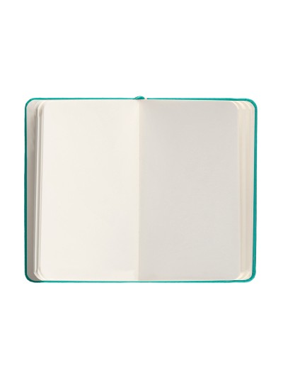 Cuaderno con gomilla antartik notes tapa dura a6 hojas lisas turquesa 100 hojas 80 gr fsc