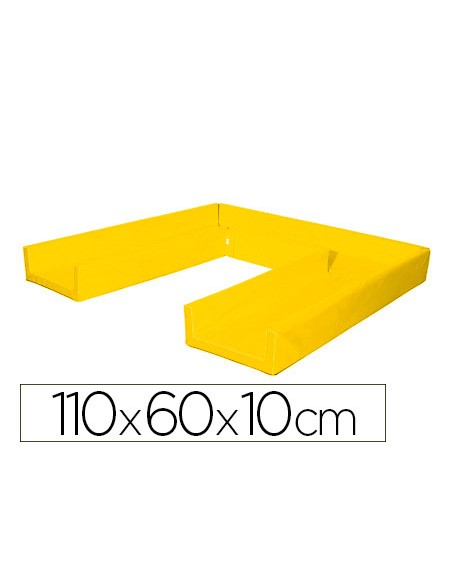 Colchon de dormir sumo didactic plegable 110x60x10 cm amarillo