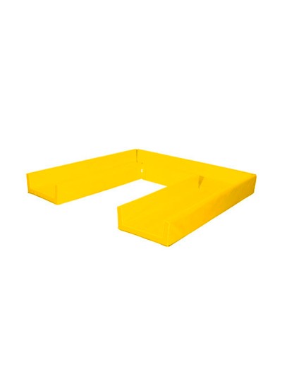 Colchon de dormir sumo didactic plegable 110x60x10 cm amarillo