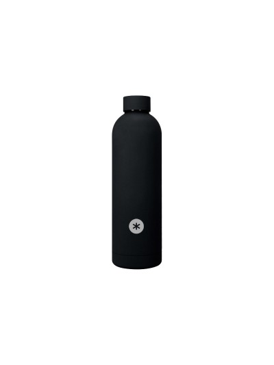 Botella portaliquidos antartik isotermica acero inoxidable libre de bpa color negro 750 ml