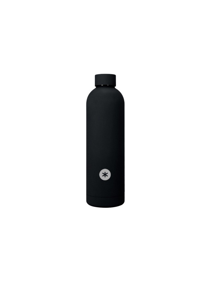 Botella portaliquidos antartik isotermica acero inoxidable libre de bpa color negro 750 ml Botella portaliquidos antartik isotermica acero inoxidable libre de bpa color negro 750 ml