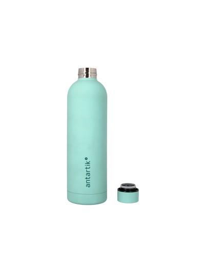 Botella portaliquidos antartik isotermica acero inoxidable libre de bpa color menta 750 ml